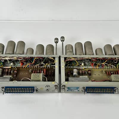 Ampex 15770 Direct Reproduce Tube Amplifier Pair Vintage