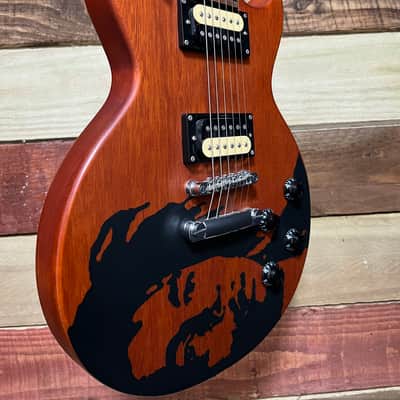 Epiphone Bob Marley Les Paul Special With Epiphone HSC MIK 2005 - Walnut image 4