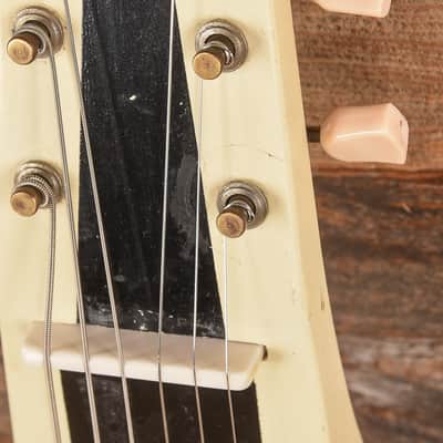 Supro Comet Lap Steel White 1956 image 8