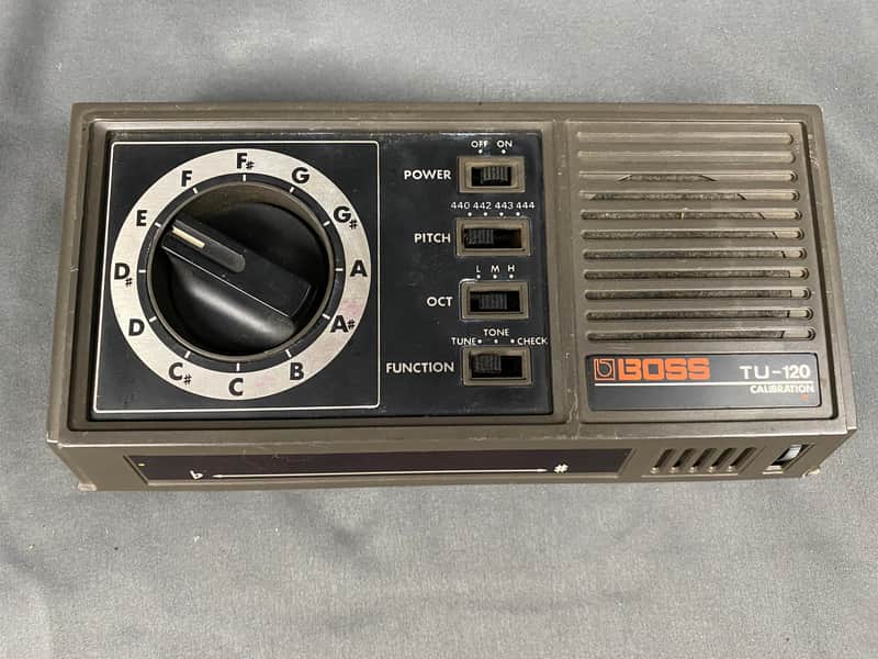 Boss TU-120 Vintage Guitar Tuner Accurate and Rare! 1980’s image 1