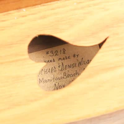 1989 Richard & Denise Wilson (Diamond Designs) "Hearts" Dulcimer - Like New with Case & Paperwork! image 13