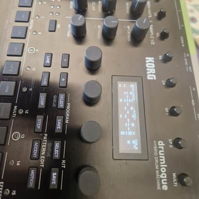 Korg Drumlogue Hybrid Drum Machine 2022 - Present - Black image 5