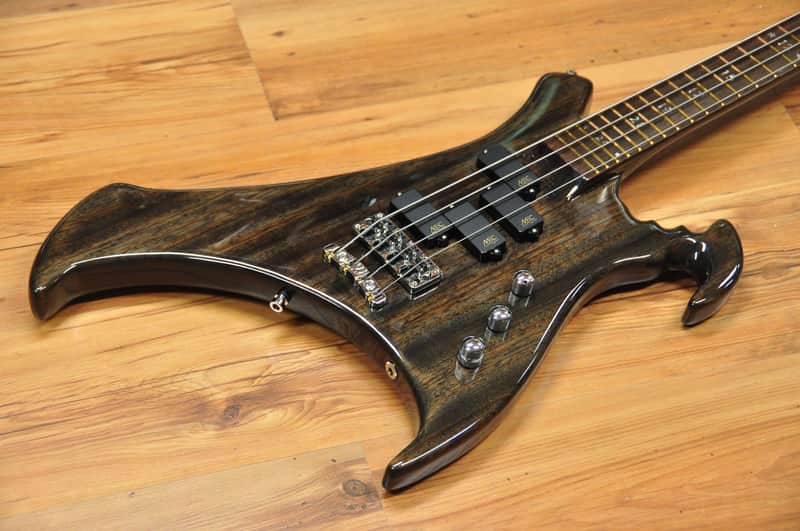 Warwick Buzzard (John Entwistle Signature model) Nirvana Black Transparent image 1