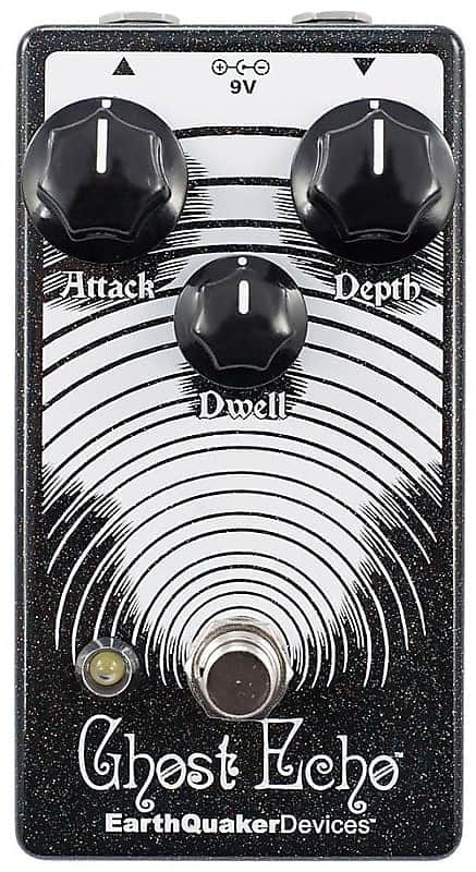 EarthQuaker Devices Ghost Echo Reverb V3  - Black / White Print image 1