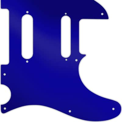 WD Custom Pickguard For Fender Deluxe Nashville Telecaster #10DBU Dark Blue Mirror