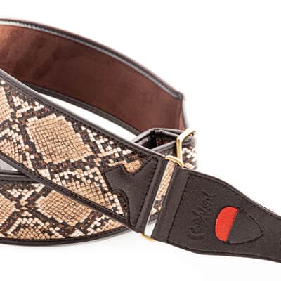RightOn! Straps Snake II Guitar Strap – Vegan Faux Leather Design image 4