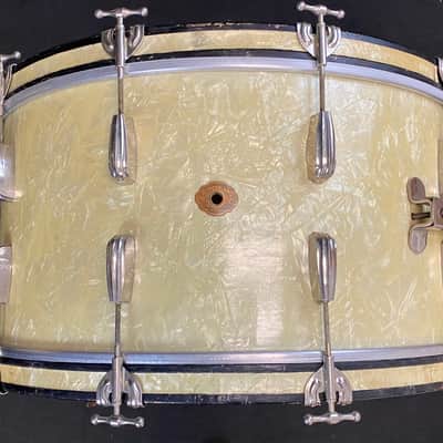 Slingerland 12x24/12x14/16x16/6.5x14" Radio King Drum Set - 30's WMP image 5