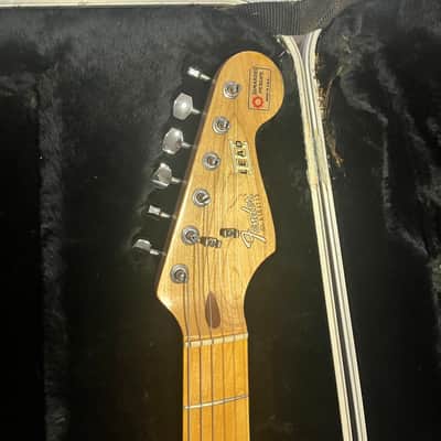 Fender Lead III with Maple Fretboard 1981 - 1983 - Cherry Sunburst image 4