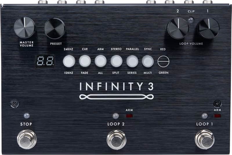Pigtronix Infinity 3 Looper Stereo Double Looper w/MIDI image 1