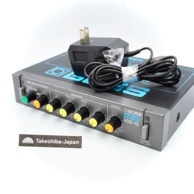 Boss ROD-10 Overdrive / Distortion With Power Supply Made in Japan Micro Rack Series Guitar Effect Processor image 1