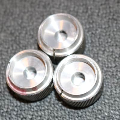 Vintage 1960s Gretsch Aluminum Control Knobs - Lot of 3 - No Tariffs image 3