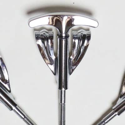 MINT! (10) Ludwig Bass Drum Tension Rods & Claws, Original Brass Washers - 1960's / INSPECTED & TESTED image 13