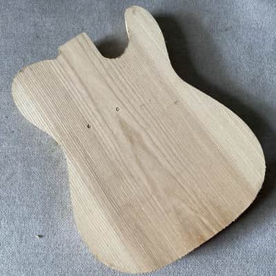 DIY Alder Wood Unfinished Left Handed Guitar Tele Style Body image 3