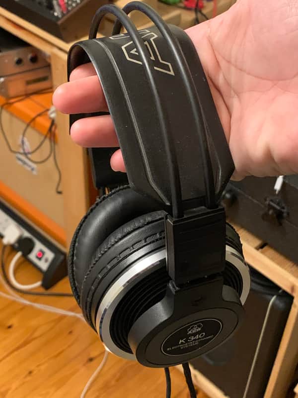 AKG K 340 有線ヘッドホン　ビンテージ　80年代 AKG K 340 | hifi-wiki.com