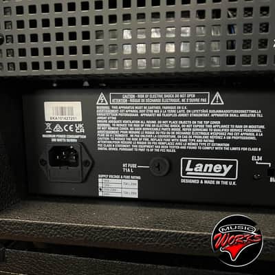 Laney Irt 120 H Black Country Customs Ironheart Head image 8