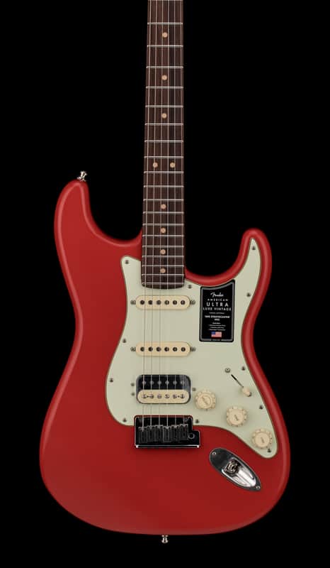 Fender American Ultra Luxe Vintage '60s Stratocaster HSS - Fiesta Red #09652 image 1