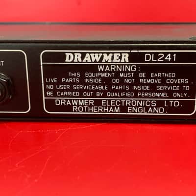 Compressor with TRS Connectors For Guitar / Bass Rack Or Studio Drawmer DL241 image 6