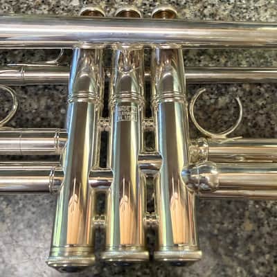 Bach Artisan Stradivarius AB190S Silver Trumpet w/ 3C Megatone & Original Case – Elkhart USA image 13