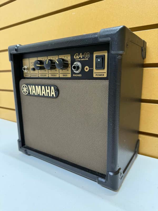Yamaha GA-10 7-Watts 5" Combo-Guitar Practice Amplifier 2010's - Black image 1