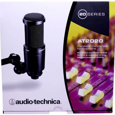Audio Technica AT2020 Studio Recording Microphone-Cardioid Condenser Mic+Boom image 21