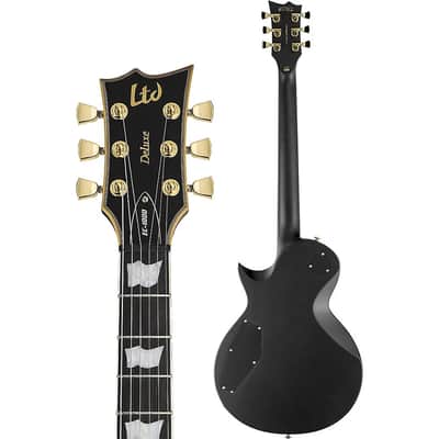 ESP LTD EC-1000 Duncan Electric Guitar - Vintage Black USED image 2