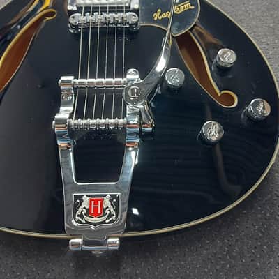 HAGSTROM Tremar Viking Deluxe, Black Gloss image 13