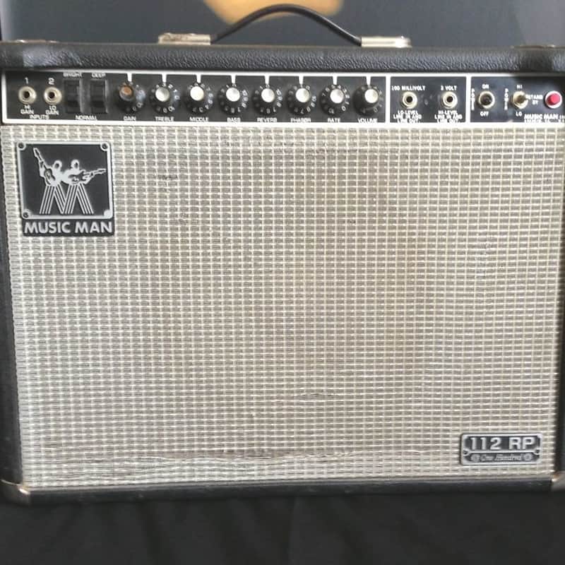 1980 Ernie Ball Music Man 122 RP Black & Silver