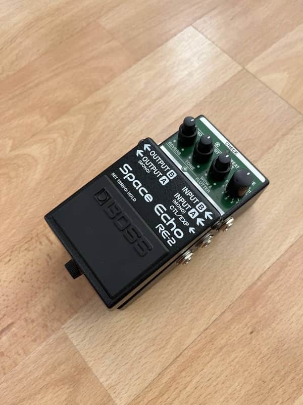 Boss RE-2 Space Echo 2022 - Present - Black / Green image 1