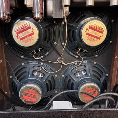 Vintage 1964 Fender Concert USA Blackface 4x10 Valve Amplifier Combo *1960s* image 10