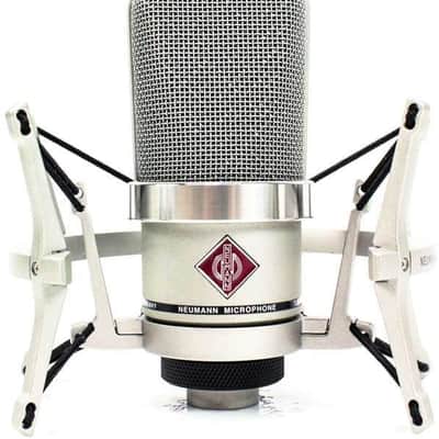 Neumann TLM 102 Large Diaphragm Cardioid Condenser Microphone Studio set image 2