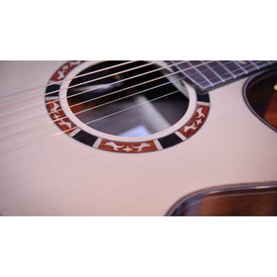 Mint Crafter STG D20CE PRO Stage Series Cutaway Dreadnought Acoustic-Electric Guitar Solid Engelmann Spruce image 9