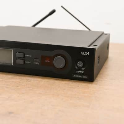 Shure SLX4 Wireless Receiver - L4 Band: 638-662 MHz (NO POWER SUPPLY) CG013EB image 2