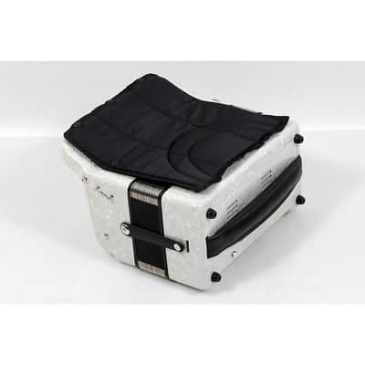SofiaMari SMTT-3412, Two Tone Accordion Regular White Pearl Fa/Mi image 2