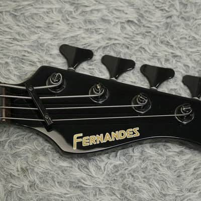 Vintage 1990's made Fernandes FRB-45M 812mm Medium Scale Bass Gotoh tuner Made in Japan image 4