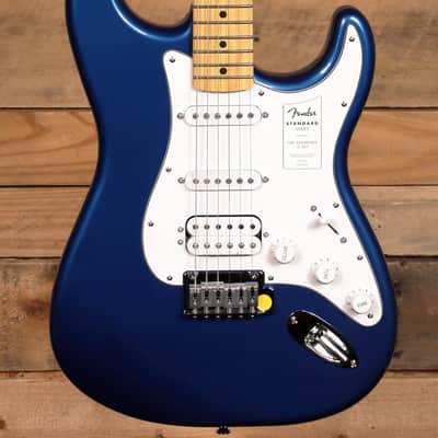 Fender Standard Stratocaster HSS Electric Guitar Aqua Marine Metallic image 1