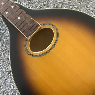 Sunburst 8 String Mandolin, Spruce Top Body, Mahogany Neck image 4