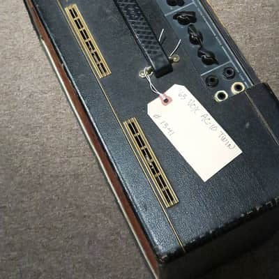 1963 Vox AC-10 Twin Combo Amp with Cover (Joe Satriani Private Collection)(Pre-Owned) image 3