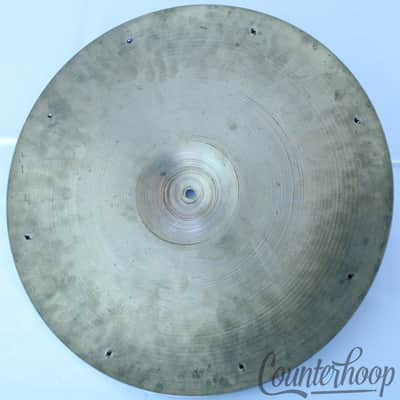 *Zildjian 19" 50s Avedis 1984g Medium-Thin Sizzle Ride Cymbal Vintage A B20 USA* image 4