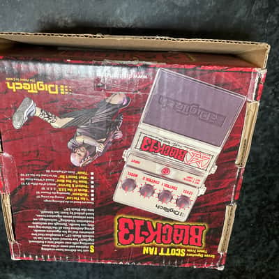 DigiTech Scott Ian Black-13 - Chrome Distortion Pedal image 4