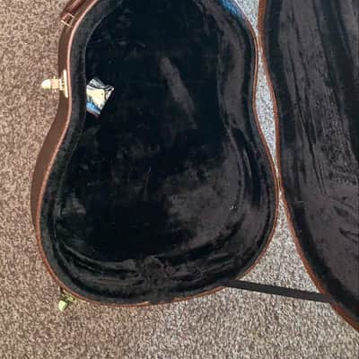 Dean Hardshell acoustic Guitar Case brown image 9