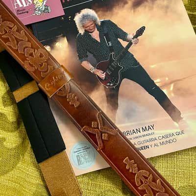 Righton Straps  Super Pack Brian May Book & Legend BM Bohemian Strap Leather image 13