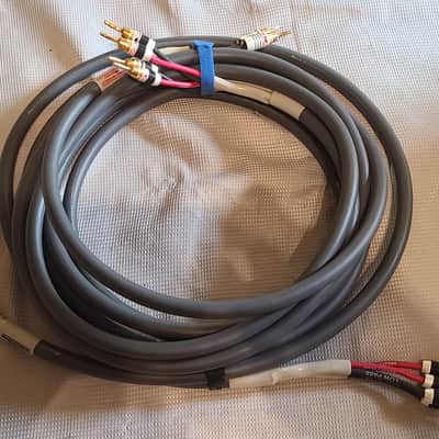 Monster Cable m1.4s biwire pair speaker cable 15ft w/ free banana plugs image 16