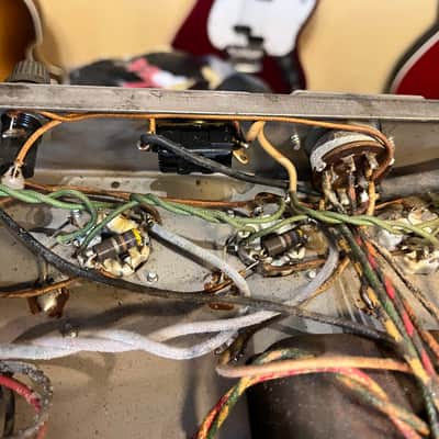 Fender Showman Guitar Amp Head Black Panel / 1964 image 5