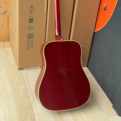 Gibson Hummingbird Custom 1971 - stunning & minty Cherry'burst Hummer for the pickiest collector ! image 4