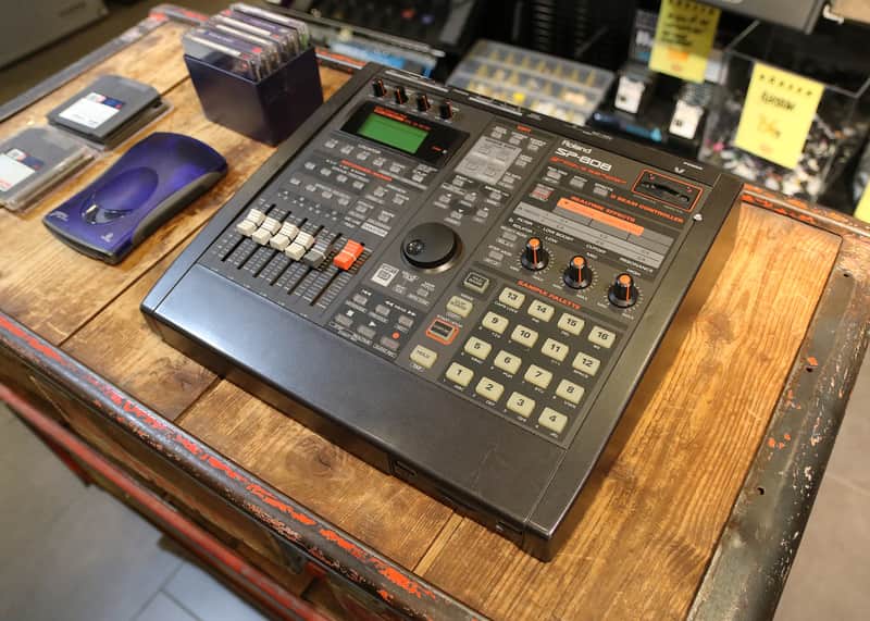Roland SP-808 Groove Sampler 2000s - Black image 1