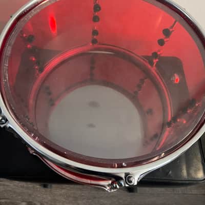 Red Acrylic Tom 8x12” | Pearl Crystal Beat Ruby Red Match image 4