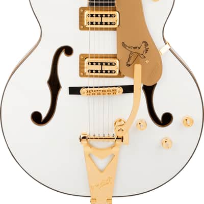 Gretsch Synchromatic Falcon Hollow Body Single-Cut w/Bigsby - Snowcrest White image 3