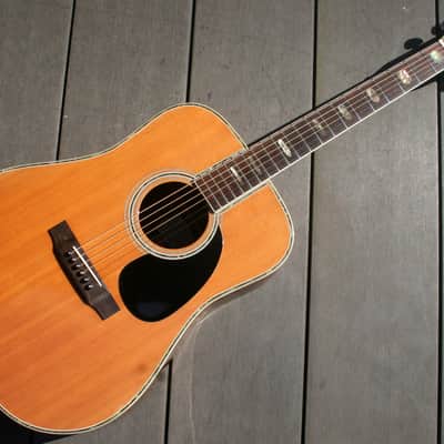 1978 Yairi YW800 B. Rosewood Jacaranda Japan Vintage - Natural+Vintage Hard Case image 2