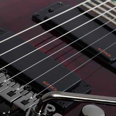 Schecter Hellraiser C-1 FR LH Black Cherry image 6
