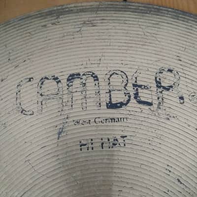 Camber 14" Hi-Hats West Germany Vintage 70s Cymbals Set image 2